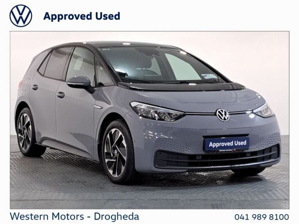 Volkswagen ID.3 Hatchback, Electric, 2023, Grey