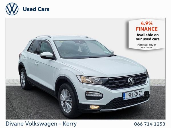 Volkswagen T-Roc SUV, Diesel, 2019, White
