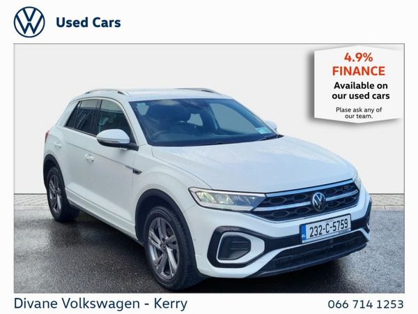 Volkswagen T-Roc SUV, Diesel, 2023, White