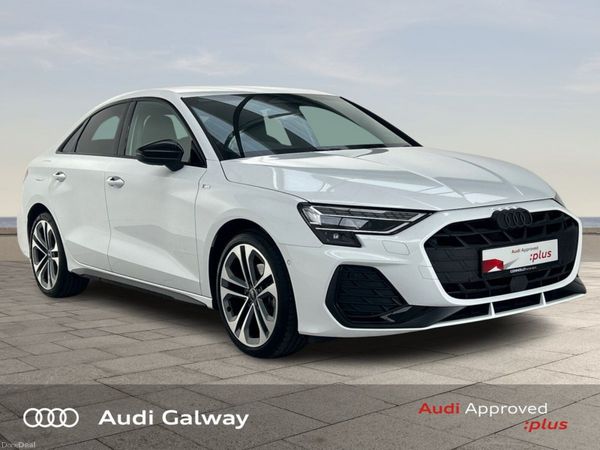 Audi A3 Saloon, Petrol, 2026, White