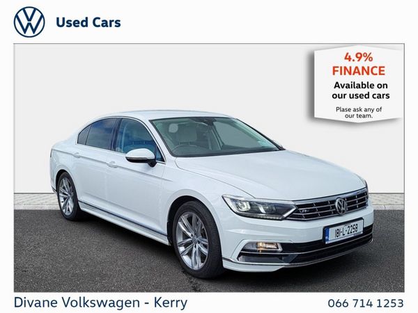 Volkswagen Passat Saloon, Diesel, 2018, White