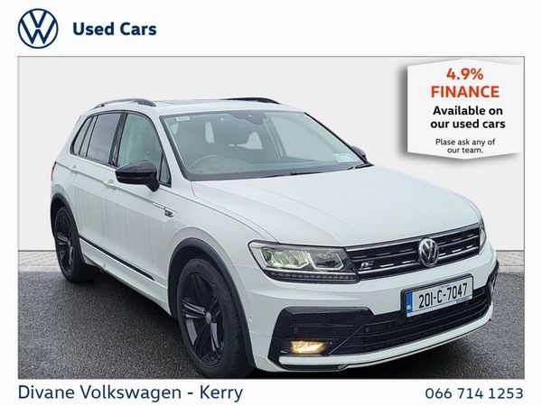 Volkswagen Tiguan SUV, Diesel, 2020, White