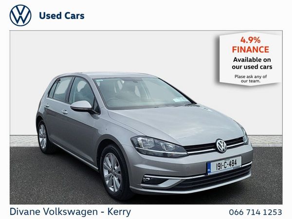 Volkswagen Golf Hatchback, Petrol, 2019, Silver