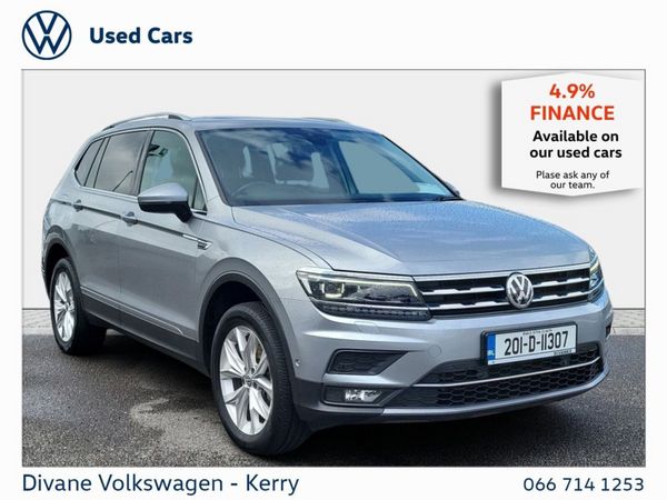 Volkswagen Tiguan Allspace SUV, Diesel, 2020, Silver
