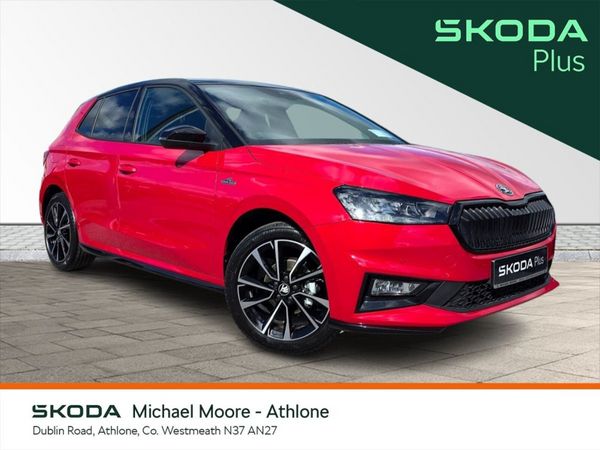 Skoda Fabia Hatchback, Petrol, 2026, Red