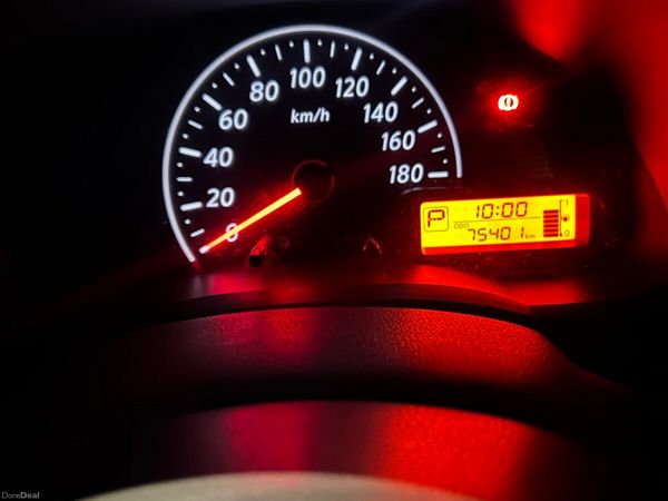 Nissan March Hatchback, Petrol, 2013, Orange