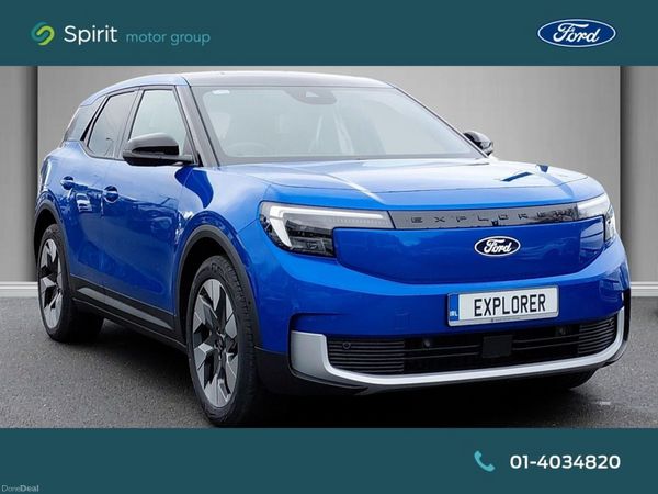 Ford Explorer MPV, Electric, 2026, Blue