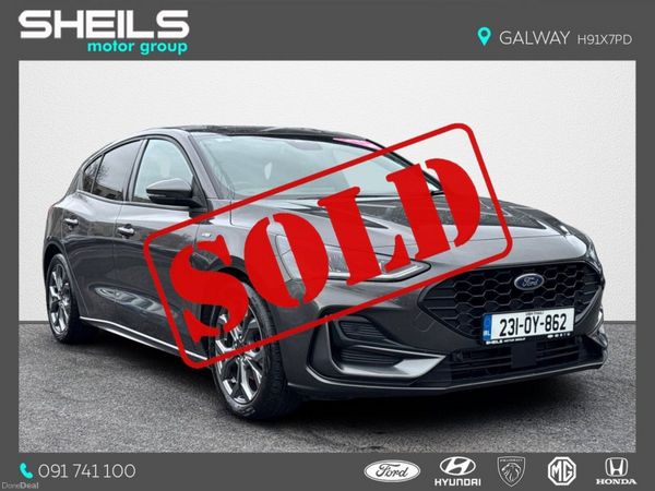 Ford Focus Hatchback, Petrol, 2023, Grey