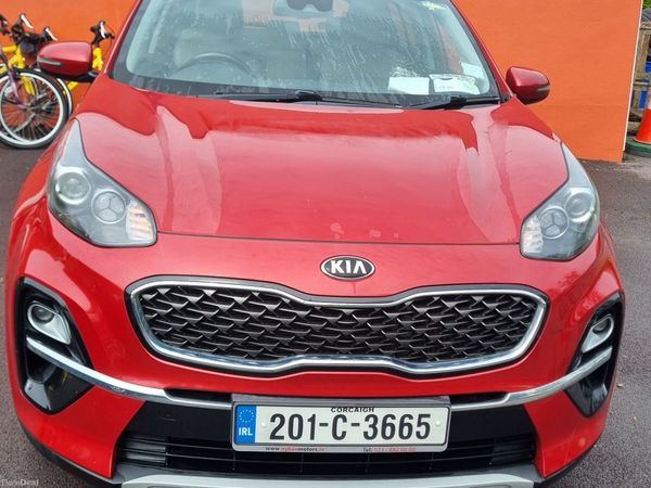 Kia Sportage SUV, Diesel, 2020, Red