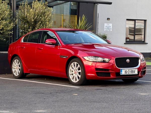 Jaguar XE Saloon, Diesel, 2016, Red