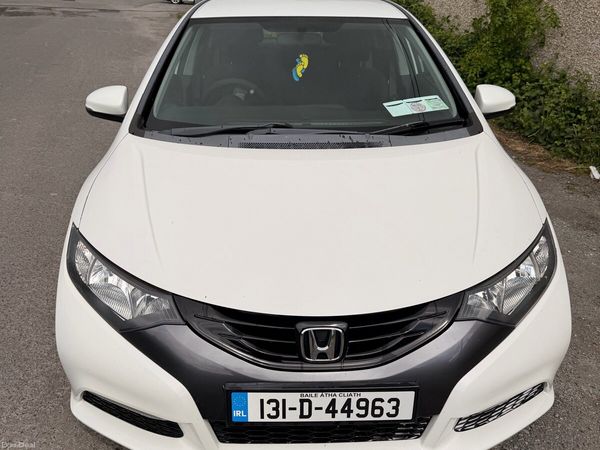 Honda Civic Hatchback, Petrol, 2013, White