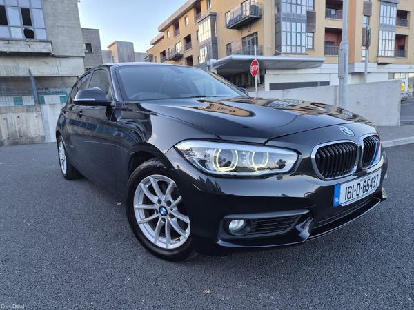 BMW 1-Series Hatchback, Petrol, 2016, Black