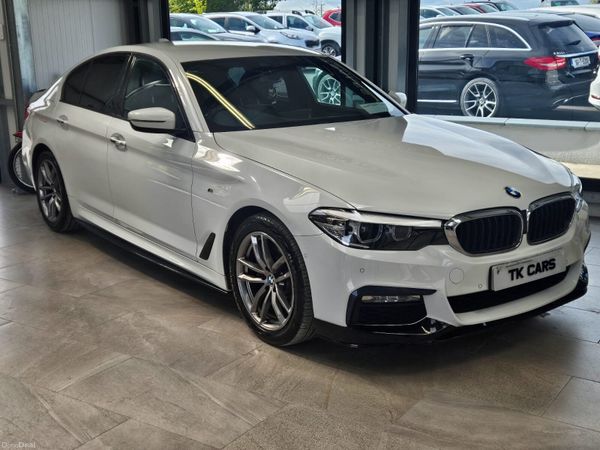 BMW 5-Series Saloon, Diesel, 2018, White