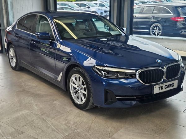 BMW 5-Series Saloon, Diesel, 2023, Blue
