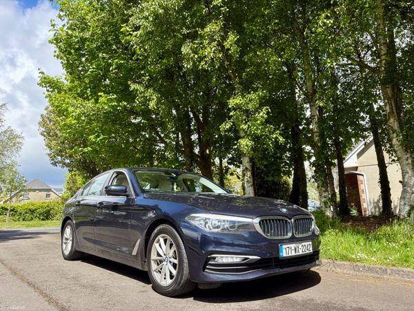 BMW 5-Series Saloon, Diesel, 2017, Blue