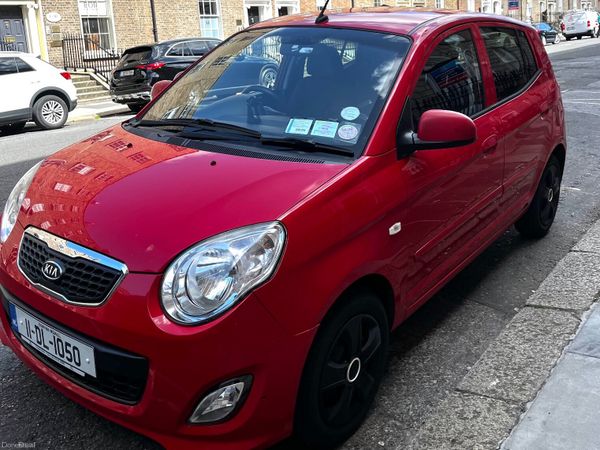 Kia Picanto Hatchback, Petrol, 2011, Red