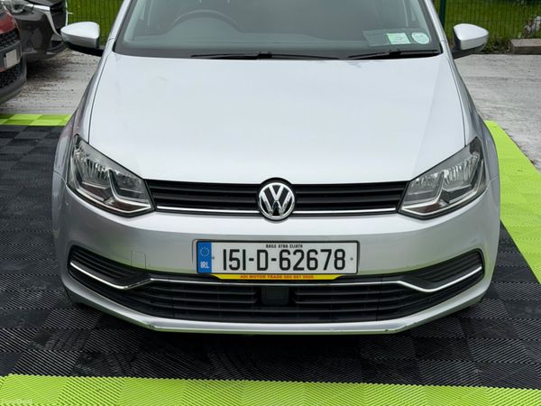 Volkswagen Polo Hatchback, Petrol, 2015, Silver
