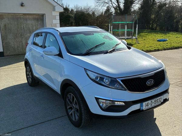 Kia Sportage SUV, Diesel, 2014, White