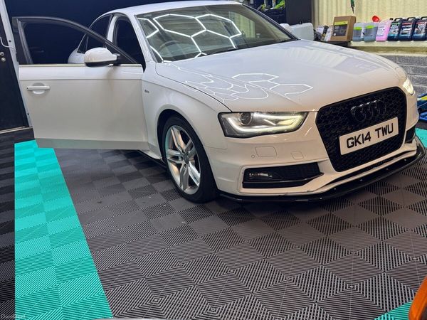 Audi A4 Saloon, Diesel, 2014, White