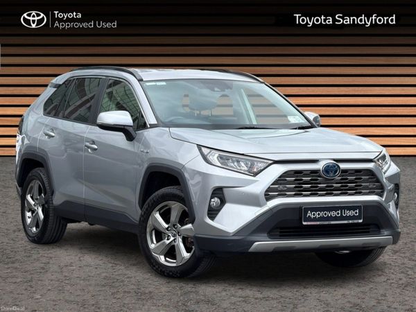 Toyota RAV4 SUV, Petrol Hybrid, 2019, Silver