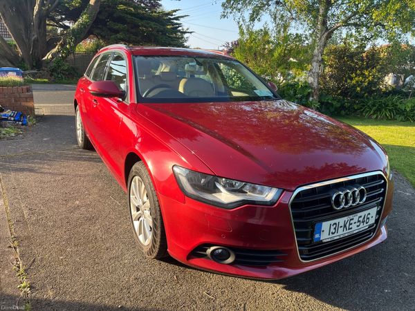 Audi A6 Estate, Diesel, 2013, Red