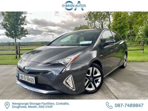 Toyota Prius Hatchback, Petrol Hybrid, 2016, Grey