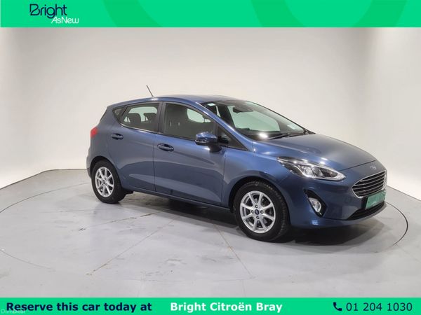 Ford Fiesta Hatchback, Petrol, 2019, Blue