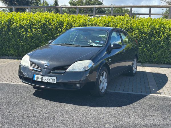 Nissan Primera Hatchback, Petrol, 2005, Black
