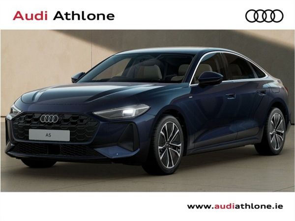 Audi A5 Saloon, Petrol Plug-in Hybrid, 2026, Blue
