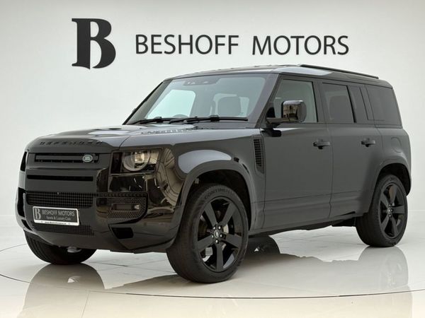 Land Rover Defender Estate, Petrol Plug-in Hybrid, 2025, Black