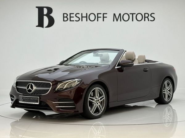 Mercedes-Benz E-Class Convertible, Diesel, 2018, Red