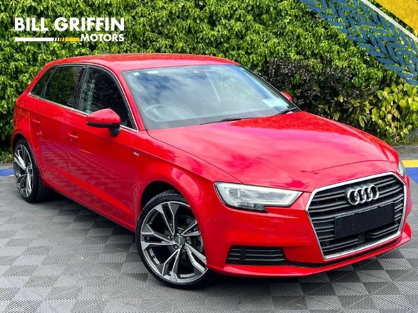 Audi A3 Hatchback, Petrol, 2020, Red