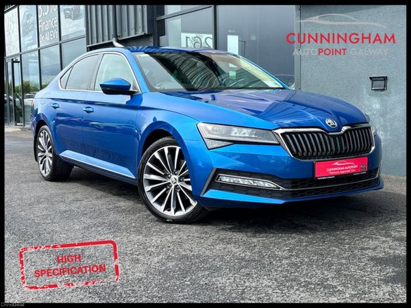 Skoda Superb Saloon, Diesel, 2022, Blue