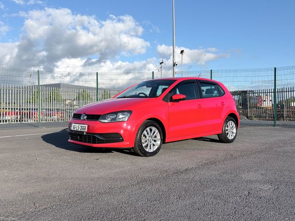 Volkswagen Polo Hatchback, Petrol, 2016, Red