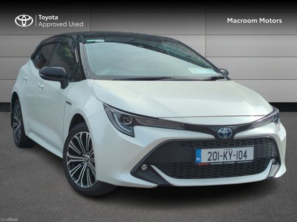 Toyota Corolla Hatchback, Petrol Hybrid, 2020, White