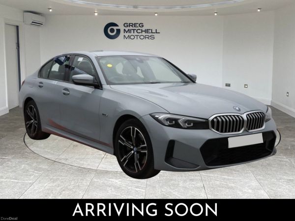 BMW 3-Series Saloon, Petrol Hybrid, 2023, Grey