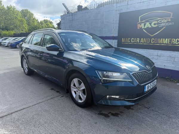 Skoda Superb Estate, Diesel, 2018, Blue