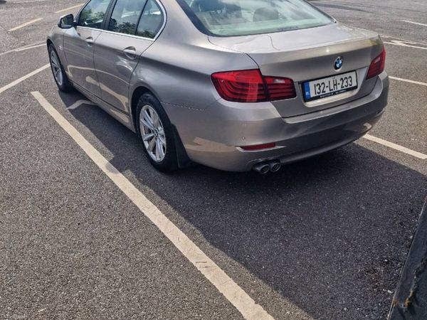 BMW 5-Series Saloon, Diesel, 2013, Silver