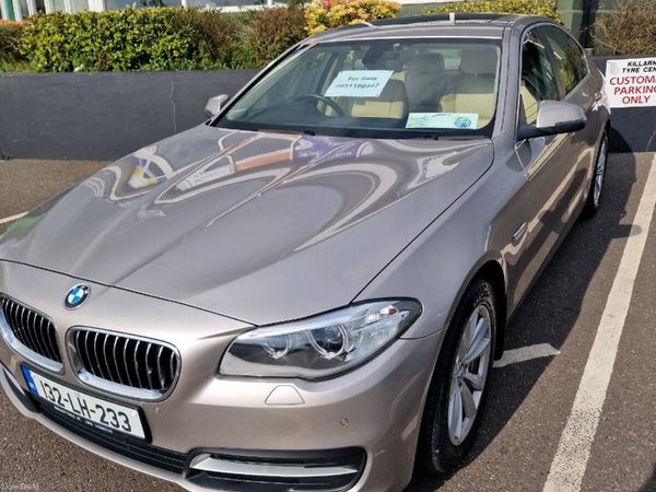 BMW 5-Series Saloon, Diesel, 2013, Silver