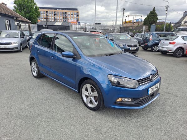 Volkswagen Polo Hatchback, Petrol, 2017, Blue