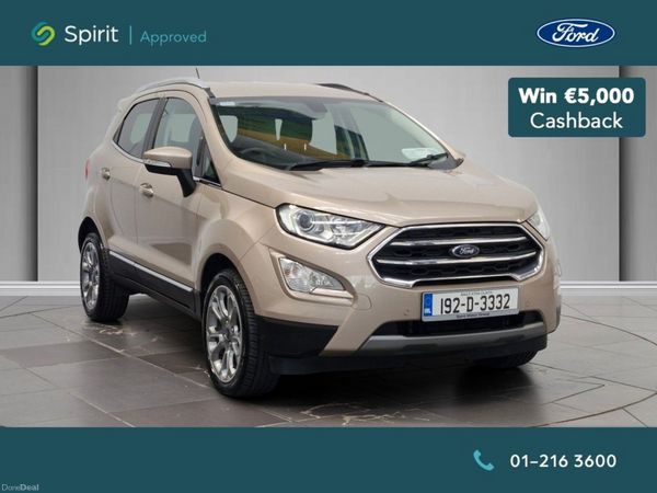 Ford EcoSport SUV, Petrol, 2019, Brown