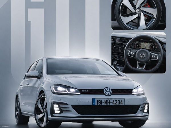 Volkswagen Golf Hatchback, Petrol, 2019, White