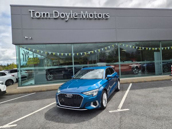 Audi A3 Hatchback, Petrol, 2022, Blue