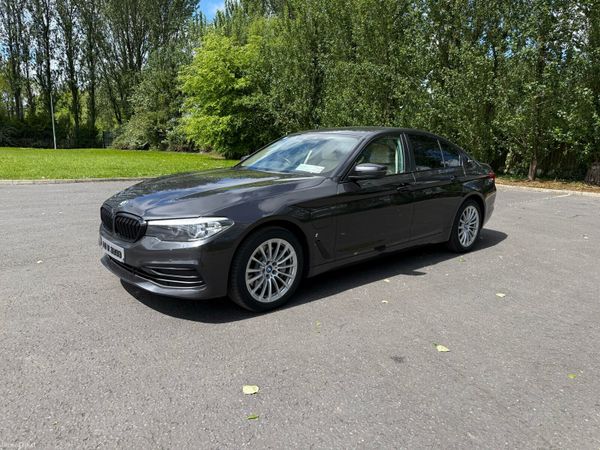 BMW 5-Series Saloon, Petrol Plug-in Hybrid, 2018, Grey