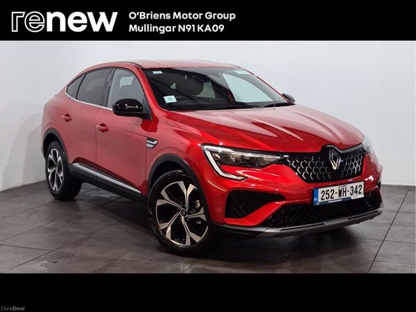 Renault Arkana Hatchback, Petrol Hybrid, 2025, Red