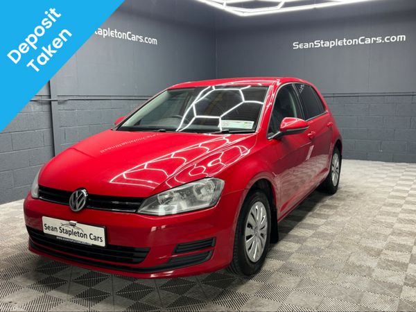 Volkswagen Golf Hatchback, Diesel, 2014, Red