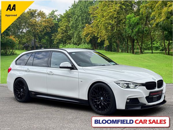 BMW 3-Series Estate, Diesel, 2016, Red