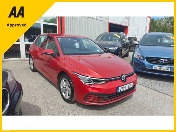 Volkswagen Golf Hatchback, Petrol, 2021, Red