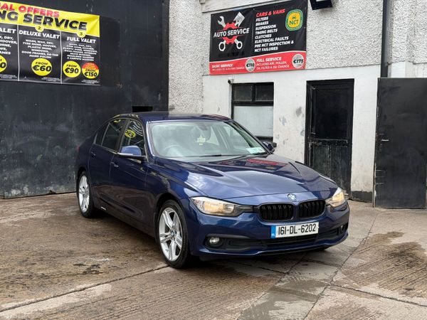 BMW 3-Series Saloon, Diesel, 2016, Blue