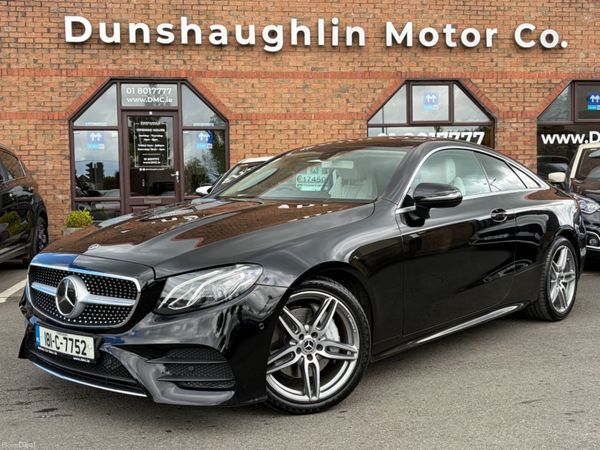 Mercedes-Benz E-Class Coupe, Diesel, 2018, Black
